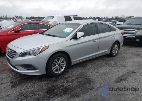 2016 Hyundai Sonata Se из США, поврежденный, VIN 5NPE24AF2GH311534